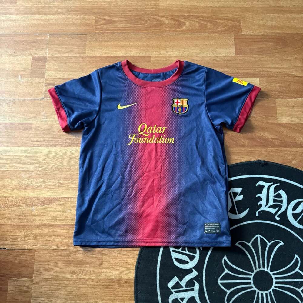 Nike FC Barcelona Home Jersey Size 6-7 Yrs